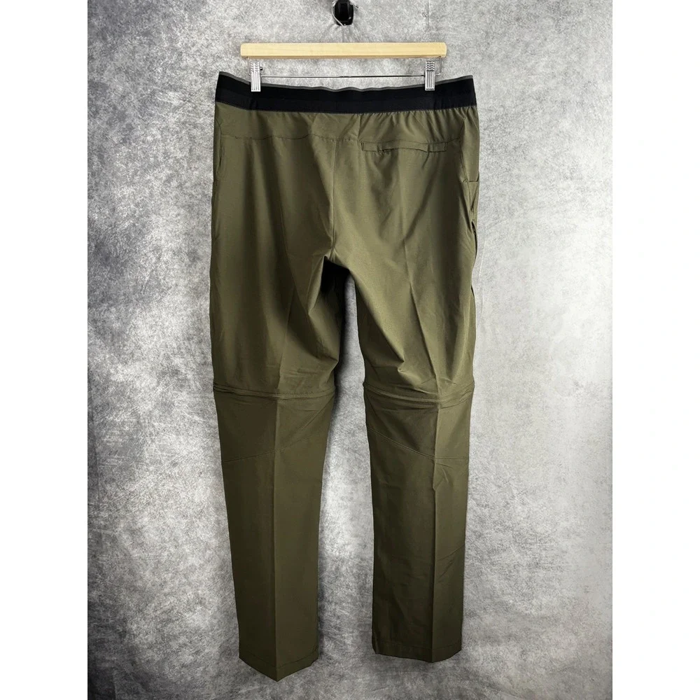 The North Face Men's Paramount Active Convertible Pants Shorts Green Size 36 NWT